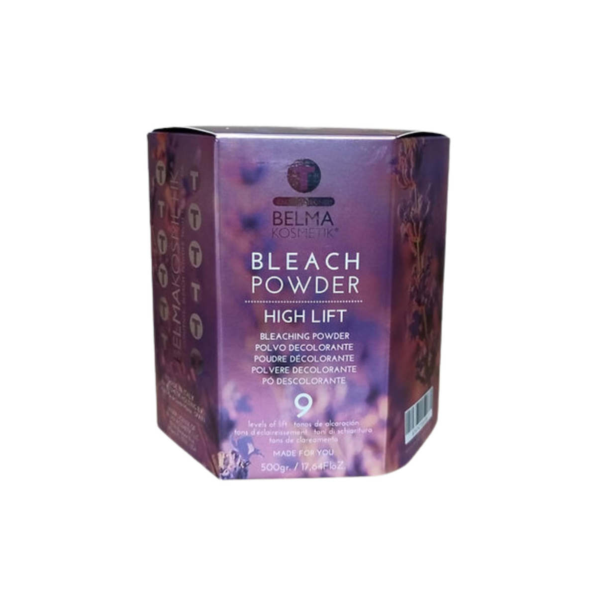 BK STREET Polvo decolorante azul lavanda 500 gr