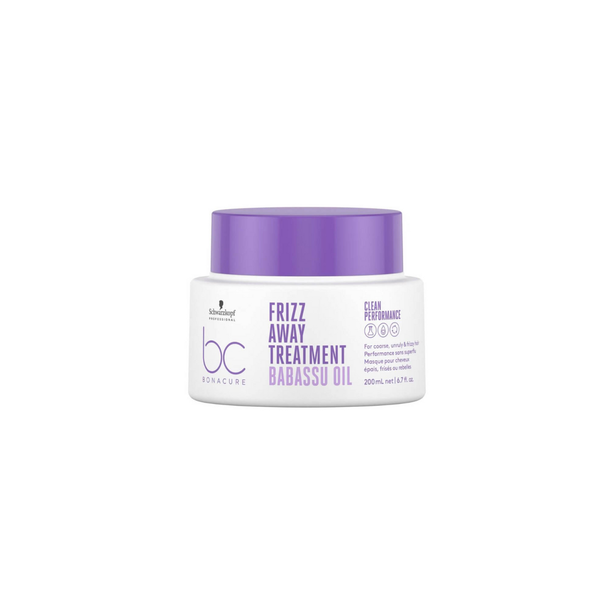 BC CLEAN PERF FRIZZ AWAY MASK 200 ML